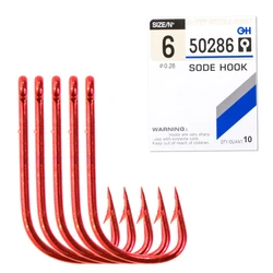 Fishing Hook 10/30/50 Pcs High Carbon Steel Barbed Sharp Hooks 7/8/9/10/11/12/13/14# Ringed Eye Carp Artificial Fishing Tackles