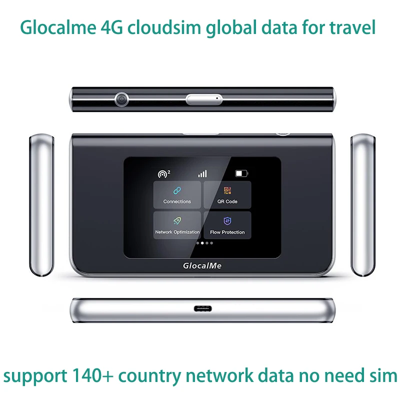 

4G wifi точка доступа Glocalme mini turbo cloudsim mifi высокая скорость wifi 150 Мбит/с модем 4g sim кар suppot 140 + county Mifi