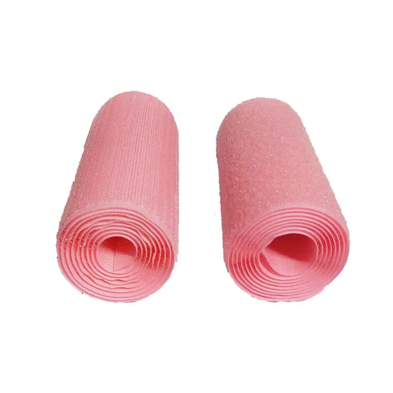 10CM Width pink No Adhesive Hook Loop Fastener Tape  Sewing Magic Tape Sticker  Strap Couture Strip Clothing Pink