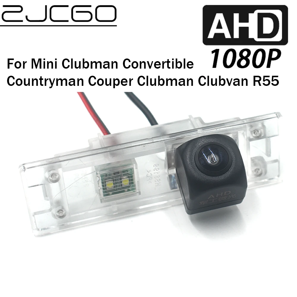 ZJCGO Car Rear View Reverse Backup Parking AHD 1080P Camera for Mini Clubman Convertible Countryman Couper Clubman Clubvan R55