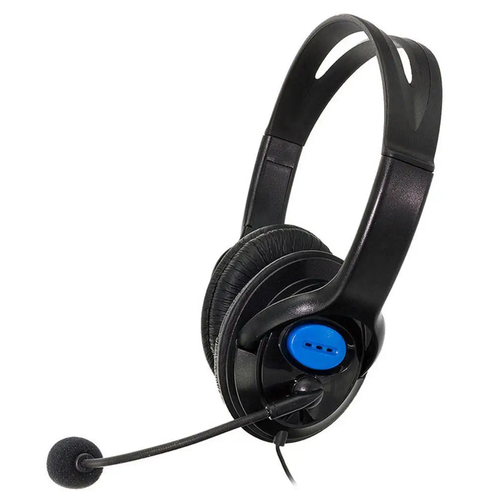 Wired Eraphone Noise Cancelling Gaming Headset Headphones with Microphone for PS4