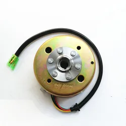 Motorcycle Stator of ignition coil with plate Magneto rotor for MBK 51 AV7 00848 FXXE8