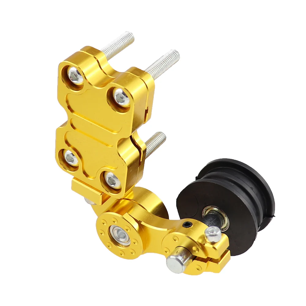 Universal Motorcycle Chain Tensioner New Aluminum Anti-skid  Tensioner Chain Guide Chain Automatic Regulator Tensioner