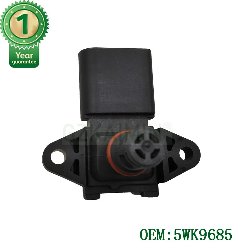 Entrada de aire Sensor de presión MAP OEM 5WK9685 4984570, 4062313 de 4062314 Para Cummins 5.9L 24V Dodge 2500 3500 Ram camión 2003-2007