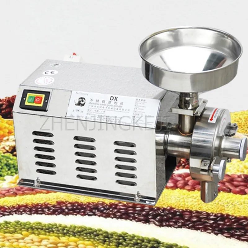 

High power 2.2KW Grinding Machine 110/220/380V Condiment Peanut Rice Wheat Home Use Whole grains Dry Herbs Crushing Equipment