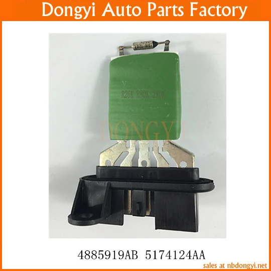 

Blower Motor Resistor Regulator OE NO. 4885919AB 5174124AA