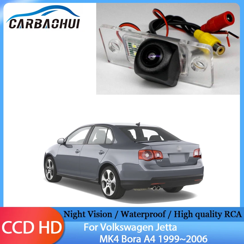 Car Backup Rear View Camera Reverse Car Parking Night For Volkswagen Jetta MK4 Bora A4 1999 2000 2001 2002 2003 2004 2005 2006