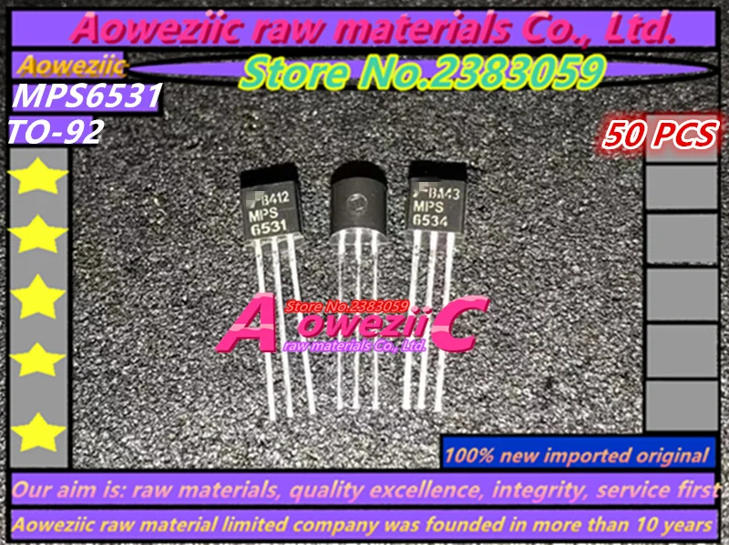 Aoweziic 100% nuovo originale importato BF493S BF393 BF493 BC517G BC517 MPS6531 KTC3209-Y-AT KTC3209 TO-92 PNP transistor