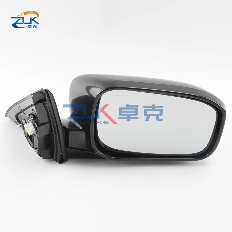 ZUK Left Right Outer Rearview Mirror Assy For HONDA ACCORD 2003 2004 2005 2006 2007 Asian CM4 CM5 CM6 3-PINS / 5-PINS Heated