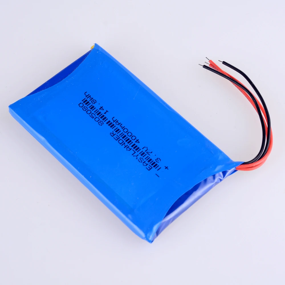 805080   3.7V 4000mAh 14.8wh akumulator litowo-jonowy polimerowy do tabletu GPS PSP DVD PAD