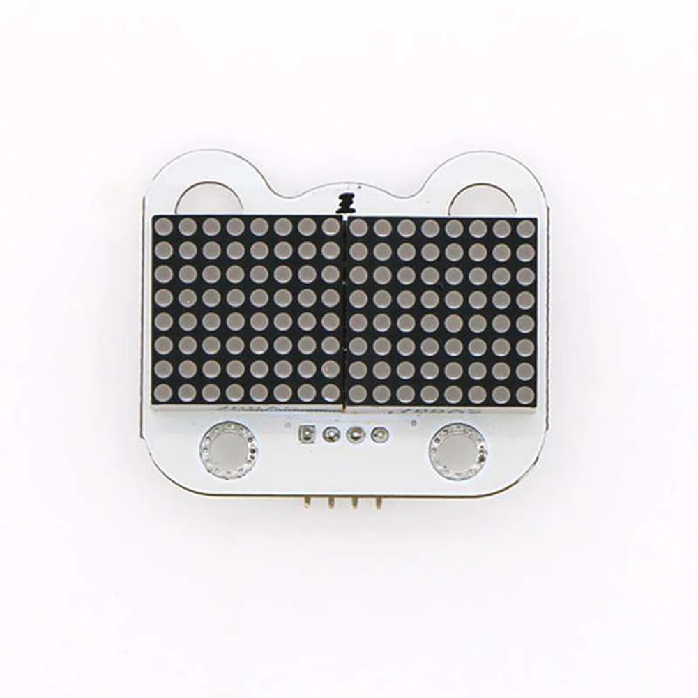 Micro:Bit 8x16 schermo del modulo a matrice V1.2 DC 3-5V connettore IIC a scorrimento-visualizzazione dei numeri lettere simboli per microbit