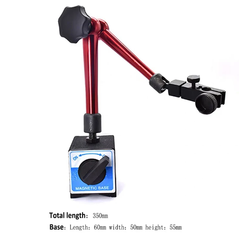 Heißer 0-10mm Messuhr Universal Magnetische Stand Basis Halter 0,8mm Zifferblatt Test Komparator Für Geräte kalibrierung