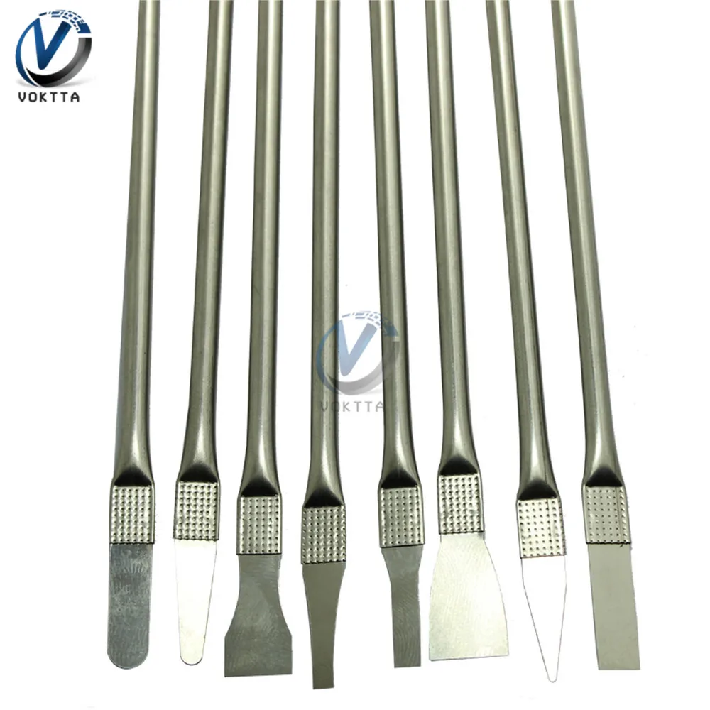 8 in 1 rimozione CPU riparazione Chip IC lama sottile coltello manutenzione BGA rimuovi colla smonta telefono PC rilavorazione strumenti processore