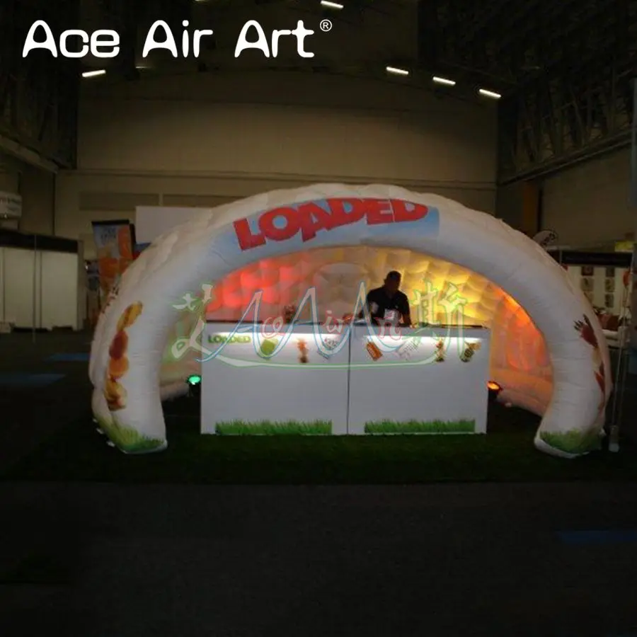 

Portable 5m W luna dome balloon,inflatable photo tent,exhibition dome with free blower