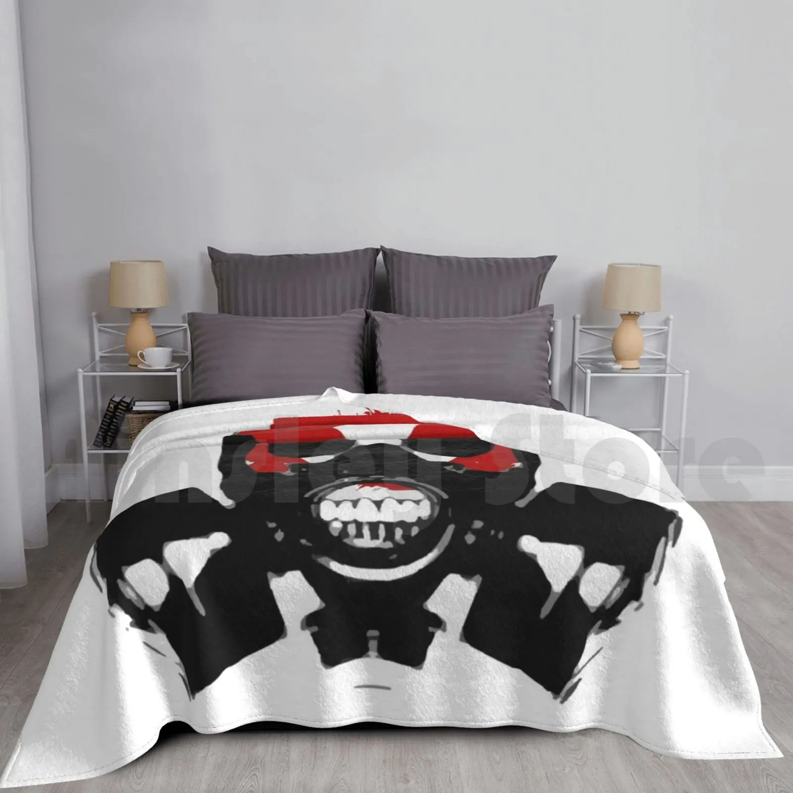 

Cool Horror Blanket For Sofa Bed Travel Dark Horror Skull Horror Art Horror Art Dark Art Best Horror Horror