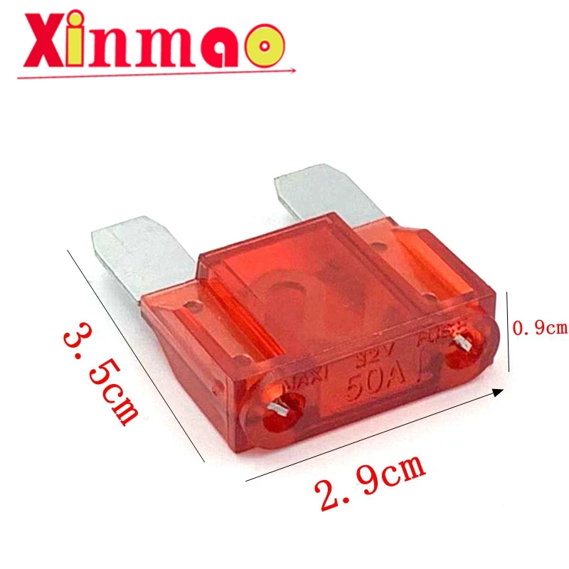 1 zestaw uchwytów bezpieczników automatycznych 8AWG Uchwyt bezpiecznika MAXI z przewodem 26 cm Plastikowa osłona z bezpiecznikiem MAXI 60A — zdjęcie 4