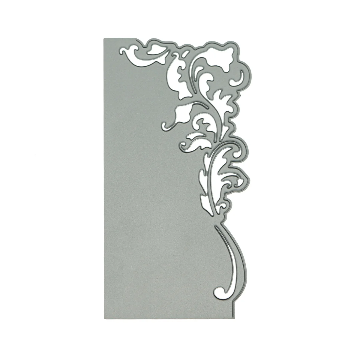 Envelope Cover Metal Cutting Dies Plant Vine Leaf Pattern  For Scrapbooking Invitation Card Surface Border Cutter Craft Mold