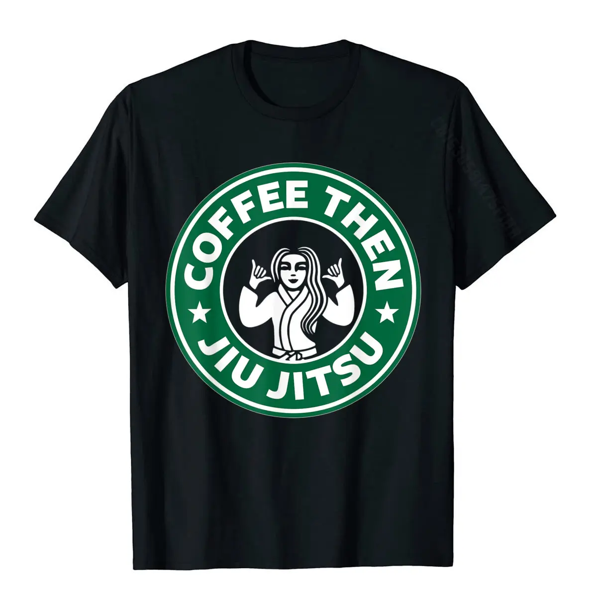 Jiu Jitsu Shirts Coffee Lover Men Kids Boys BJJ MMA Jujitsu T-Shirt New Coming Crazy T Shirt Cotton Mens T Shirt Crazy