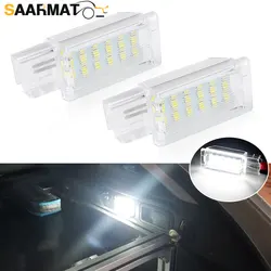 2XLED Luggage Trunk Lights Luggage Compartment Lamp for Opel Astra J Meriva Astra K Mokka for GMC Terrain SLE2 Acadia 2007-2015