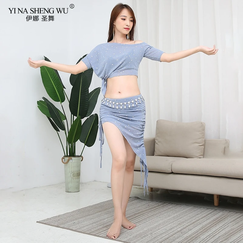 Múa Bụng Trang Phục Gợi Cảm Quần Áo Vũ Trang Phục Múa Bụng 2019 Mới & Chân Váy Ngắn Gợi Cảm Hiệu Suất Cho Thấy Bộ (có Quần Lót)