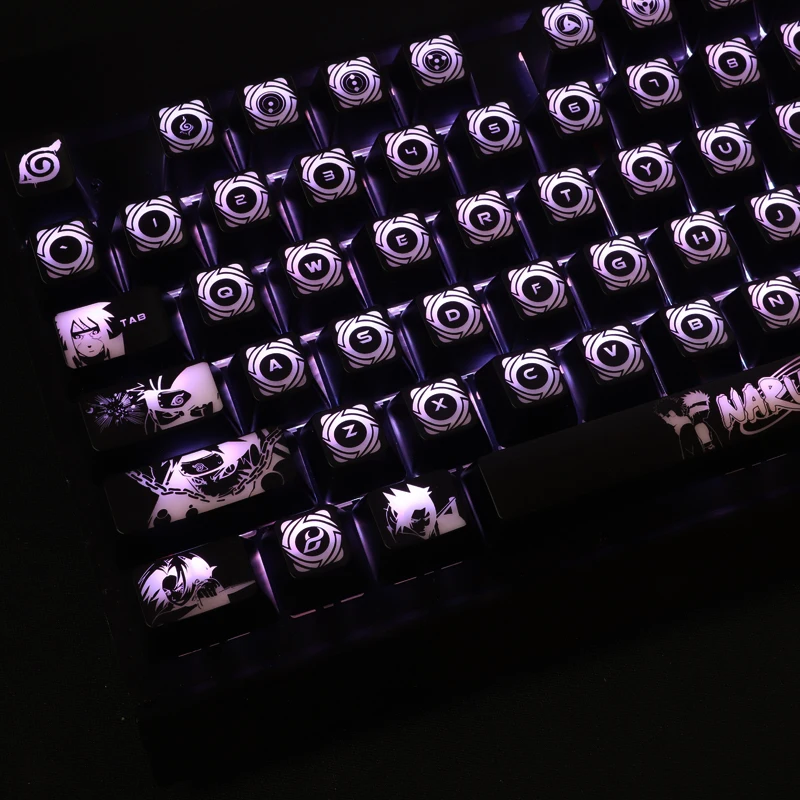 キーボード hium l keycaps black HiUM Aluminum Alloy Low Axis Keycap Custom Metal HL Transparent