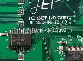 Industrial equipment board JET PCI 16BIT IO CARD JET300-R6-12-A3