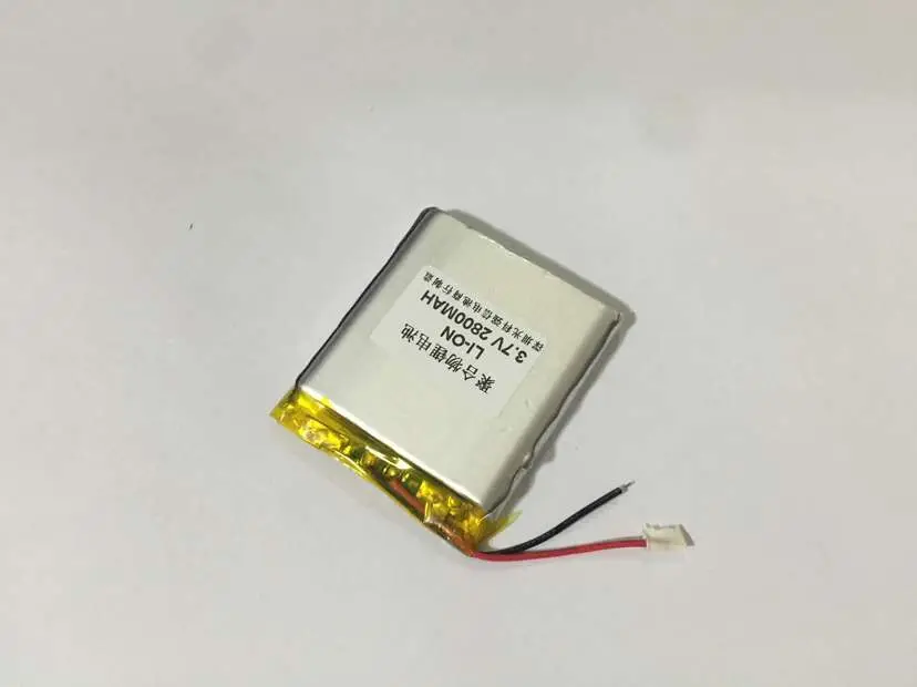 buy more will cheap 3.7V  lithium battery 754855 2800mah GPS Bluetooth speaker / device / micro navigator mobile power circuit
