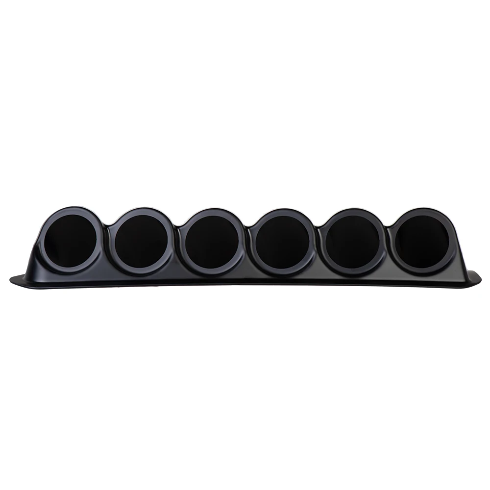 Universal 6 Hole 63mm Dash Gauge Pillar Pod Cluster Boat Car Gauge Cluster Mount Holder Auto Car 5.5Meter Left/Right Hand Drive