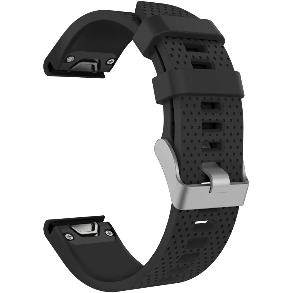 YAYUU Correa de Ajuste Fácil Para Garmin Fenix 6S / Fenix 6S Pro, Correa de Repuesto de Silicona Suave para Fenix 5S/ Fenix 5S Plus / D2 Delta