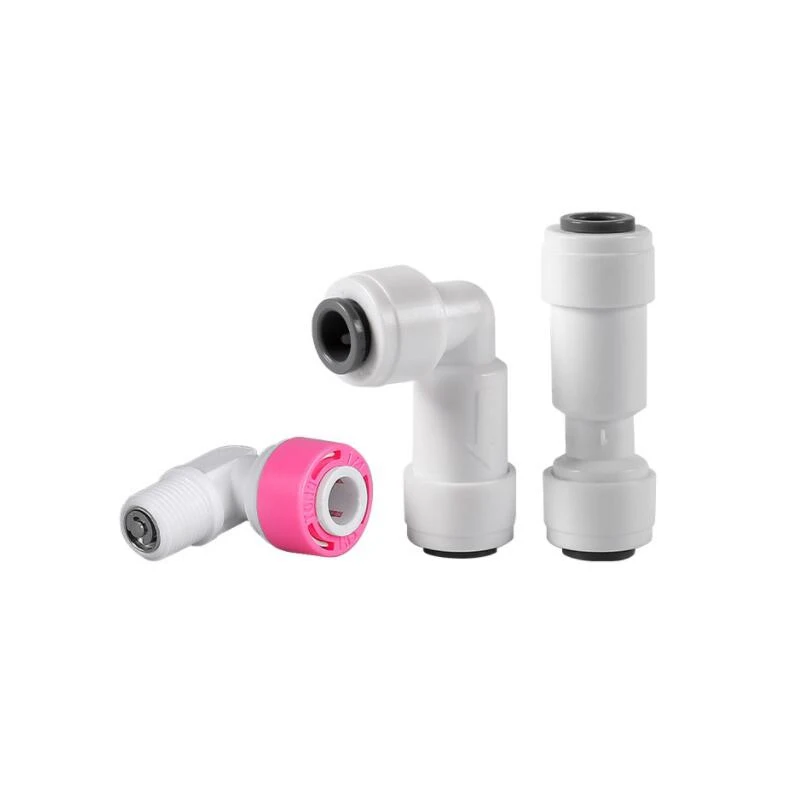 

One-way RO Water Non-return Check Valve Straight Elbow 1/4'' 3/8'' Quick Connector Hose Pipe Fitting Water Filter Parts