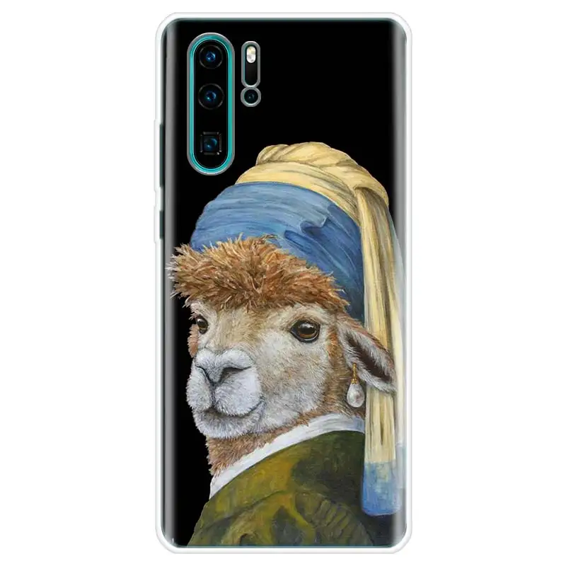 Lama Llama Alpacas Cover Phone Case For Huawei Y5 Y6 Y7 Y9S P Smart Z 2019 Honor 10 Lite 9 20 9X 8S 8X 8A Pro 7A 7X Coque Fundas