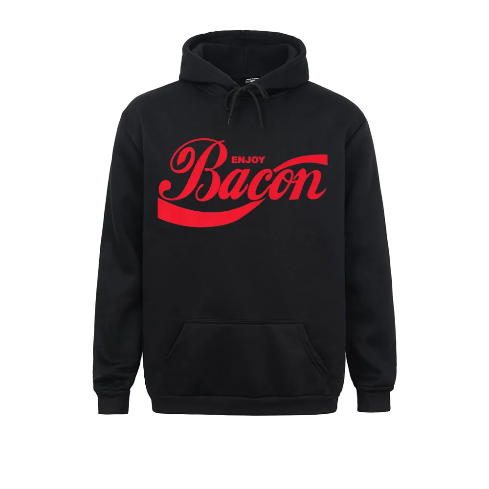 

Bacon Funny Bacon Enjoy Bacon Humor Premium Top Sweatshirts VALENTINE DAY Casual Hoodies Long Sleeve 2021 New Hoods Women Men's