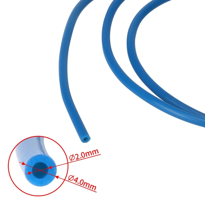 RAMPS PTFE 튜브 파이프, 레드, 화이트, 블루, 블랙, E3D V5V6 1.75mm, 3mm 필라멘트 핫엔드, RepRap 압출기 스로트, 3D 프린터 부품, 10m