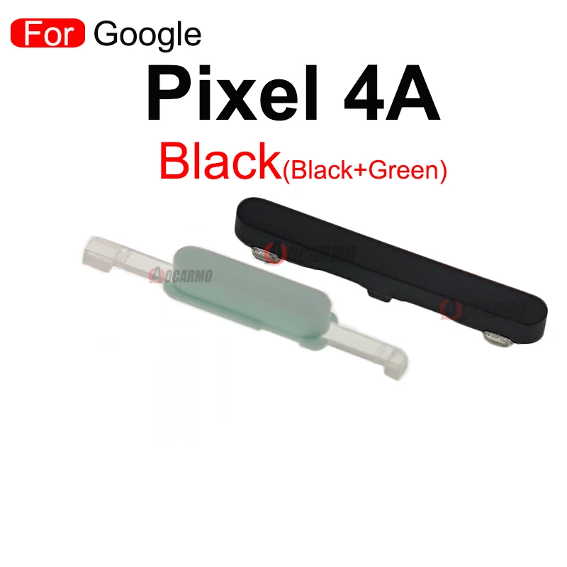 Replacement Part For Google Pixel 4 4A XL 4A 5G 4XL Volume Up Down Power On Off Side Key Button