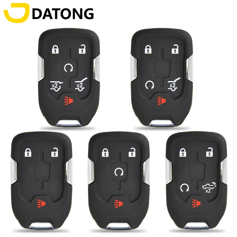 Datong World Car Remote Key Shell Case For Chevrolet Silverado Suburban Tahoe GMC Sierra Acadia Terrain YUKON Replacement Cover