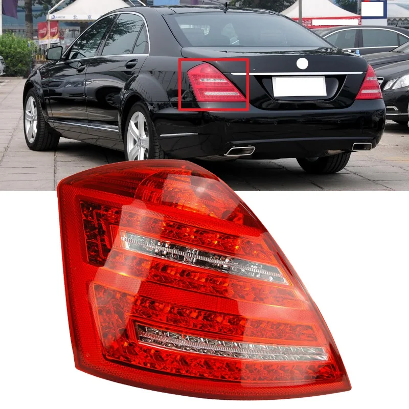

Yasong For Mercedes-Benz W221 S-Class 2010 2011 2012 2013 Rear Bumper Tail Light Brake Light LED Tail Lamp Taillight taillamp