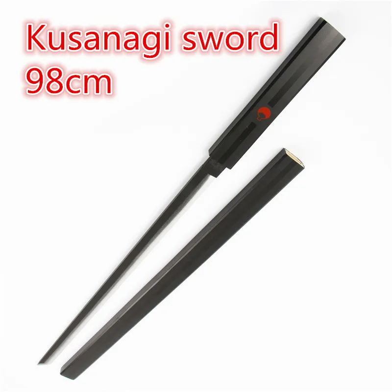 Anime Cosplay Katana Black White Kusanagi sword plover blade Weapon Prop Role Play Snake Sword Ninja PU Model Toy Unsharpened