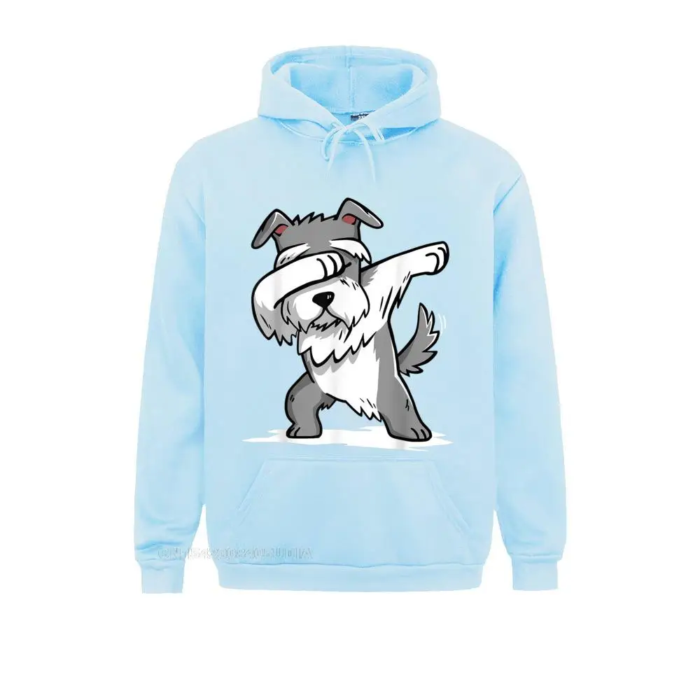 Summer Schnauzer Cute Dabbing Hoodie Funny Dab Dance GifHoodie Sweatshirts For Male Designer Long Sleeve Sweatshirts Hoods