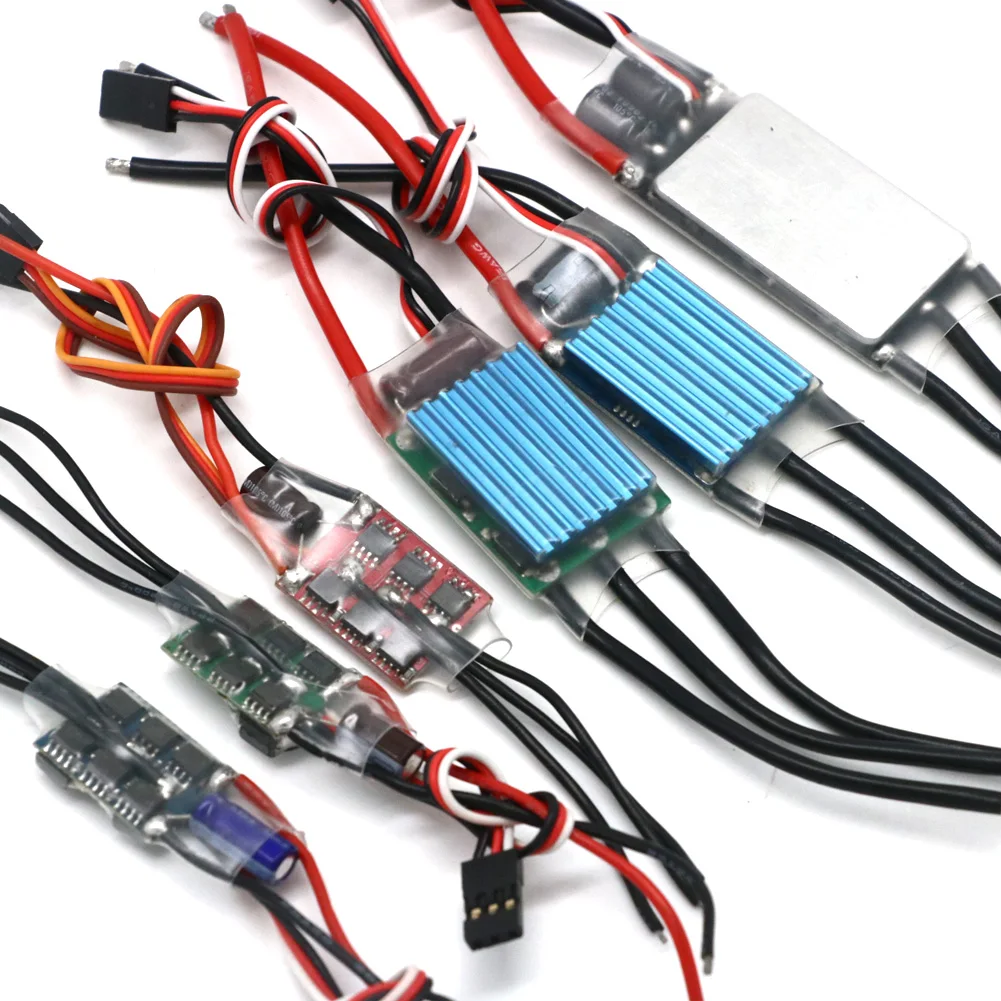 2-3S RC ESC 6A 8A 10A 12A 15A 20A 30A 40A Bürstenloser Elektronischer Geschwindigkeitsregler Mit 5V UBEC Für RC Flugzeug Multicopter Drohne – Detail 6