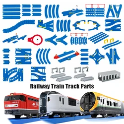 Takara Tomy-Railway Train Track Toy Acessórios, Todos os Tipos, Peças plásticas, Curva, Em linha reta, Bloco, Ponte Tracks, Crianças