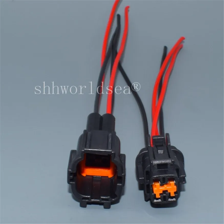 

Shhworldsea 1Sets 2.3MM 4 Pin Male Female Waterproof Electrical Oxygen Sensor Connector Plug 6188-0557 6185-1169