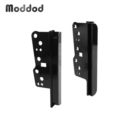 Soporte de marco de Radio doble 2 Din para Toyota Avalon Avensis Camry Corolla Hilux RAV4 Yaris Refit Panel embellecedor marco estéreo Kit de tablero