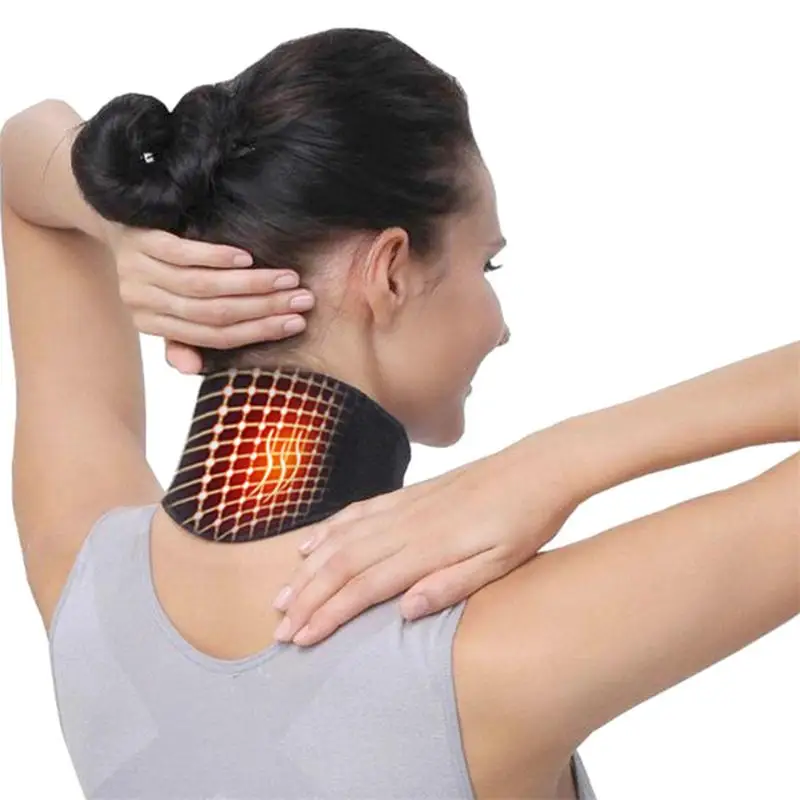 Ifory-Ceinture de cou auto-chauffante en tourmaline, masseur de soutien du cou, protection Spontprincing, soins de santé, livraison directe, 1 pièce