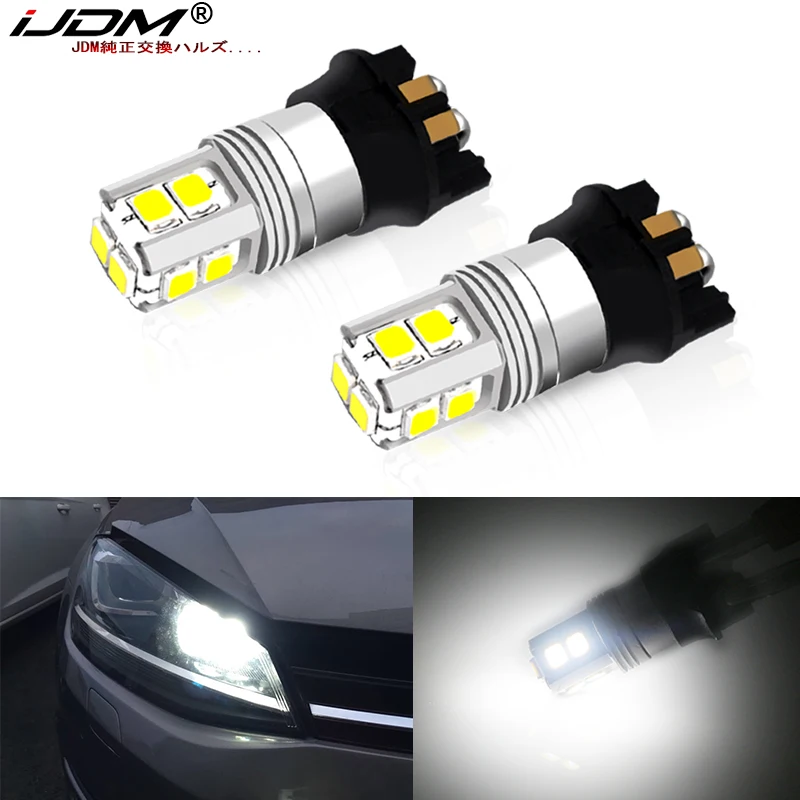 

(2) Xenon White 36SMD-3014 PW24W PWY24W LED Bulbs For Audi BMW Peugeot Volvo VW Turn Signal Lights or Daytime Running Lamps