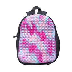 New Brand  Backpack Pop-On-It Decompression Toys Press Bubble Fidget School  Bags For Kids Teenagers Girls/Boys Christmas Gifts