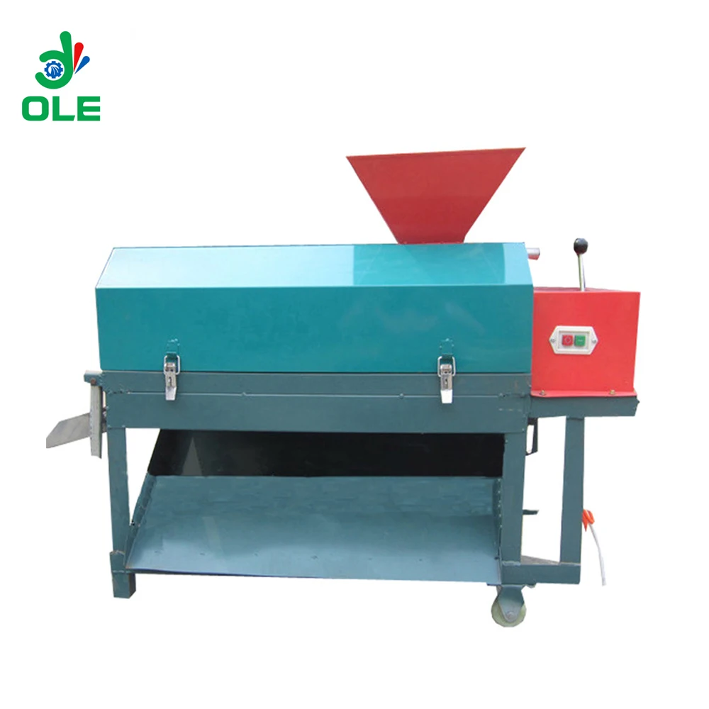 

New Commercial 800kg/h Green Walnut Huller Peeler Machine