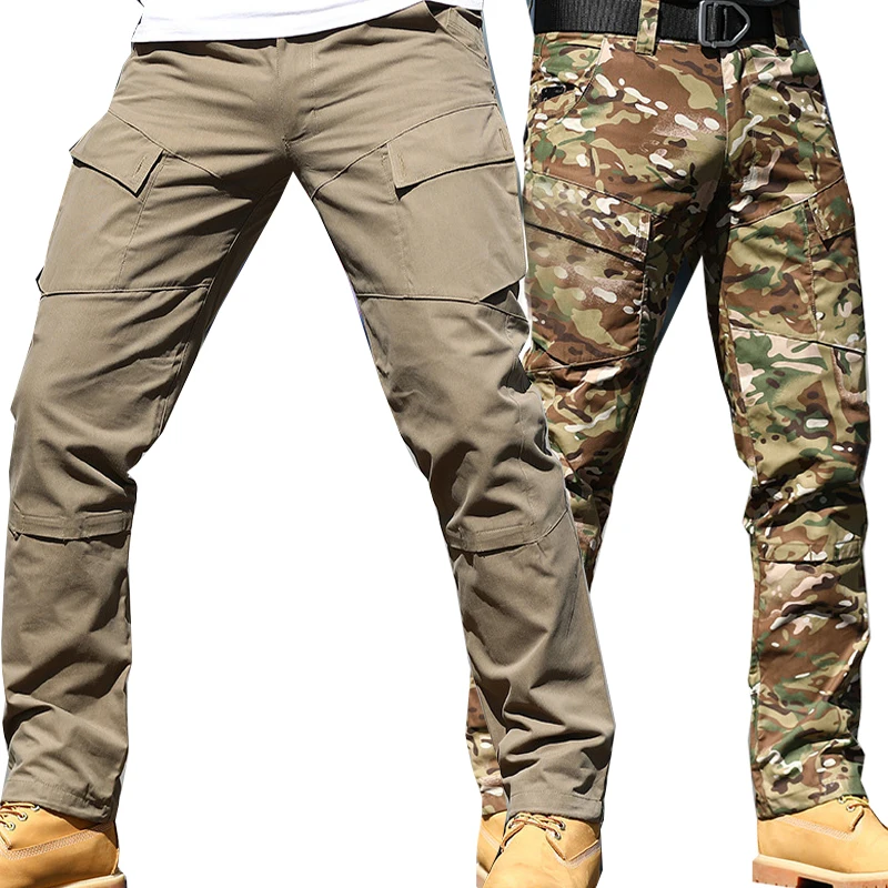 

City Tactical Cargo Pants Classic Outdoor Hiking Trekking Men Tactical Joggers Pants Camouflage New Multi Pockets Trousers