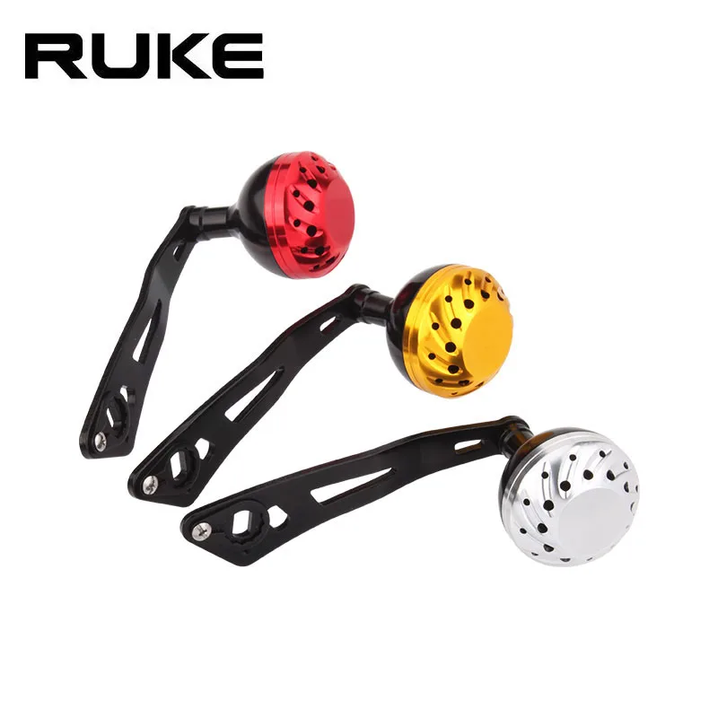 

Ruke New Fishing Reel Aluminium Alloy Handle For Baitcasting High Quality Hole Size 8*5 MM Length 93 MM DIY Accessory