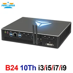 10th Gen Mini PC Intel Core I9 10900F Gigabyte Nvidia GTX 1650/1050Ti 4G Ordinateur De Bureau 2 * DDR4 NVMe Windows 10 Pro WiFi