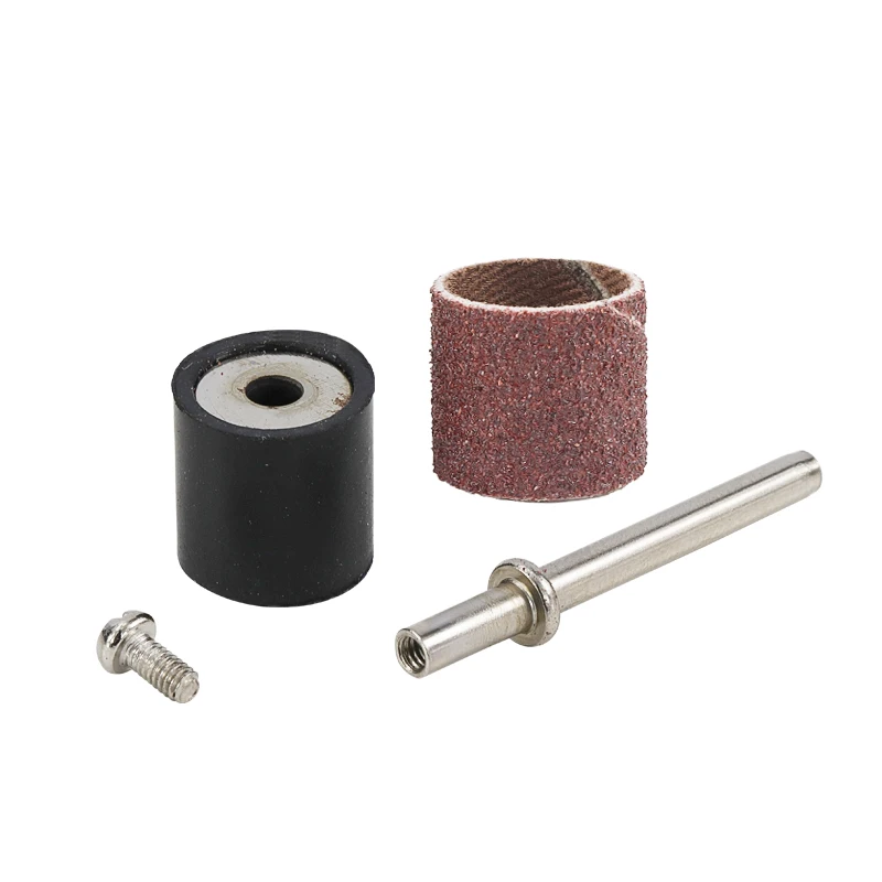 12.7/6.35mm Sanding Drum Kit Grit #80 #120 #180 Sanding Band for Dremel Sleeves For Electric Mini Angle Grinder Sanding Mandrels